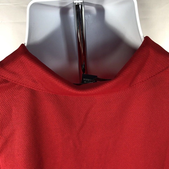 DELTA CARGO SPORT TEK PORT AUTHORITY RED POLO SHIRT WOMENS XL SHORT SLEEVE - Picture 10 of 12